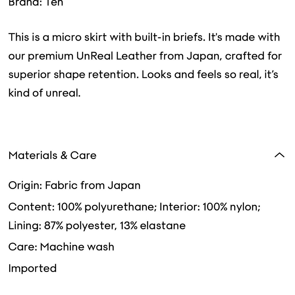 Aritzia Deity Micro Skort - Picture 7 of 7